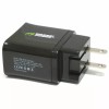 Wasabi Power USB Wall Charger (US Plug, 2-Port, 3.1A)