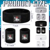 Yearntown 9 Pcs Soccer Sweatband Set Sports Headband Wristband Set