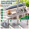 Water Absorbent Faucet Mat for Kitchen & Bathroom Sinks –