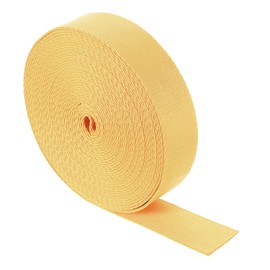 sourcing map 10 Yards Nylon Webbing Strap, 1 3/8-inch(38mm) Flat Webbing Straps Nylon Heavy Duty Webbing Strap for Luggage Strap Backpack Repairing DIY Crafting, Light Yellow