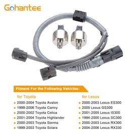 89615-12090 Knock Sensors with Harness for Toyota Avalon Camry Celica Highlander Sienna Solara Lexus ES300 GS300 IS300 SC300 RX300 RX330