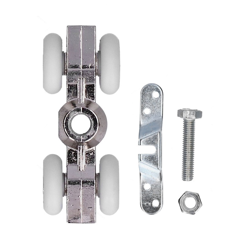 Shower Door Sliding Wheel Suspension Outer Pulley Roller Replacement Accessories