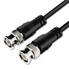 Tan QY BNC RG-59/U Cable 6Ft- BNC Male to Male