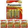 16 PCS Alkaline Plus Batteries Panasonic AA-4 All Purpose Home