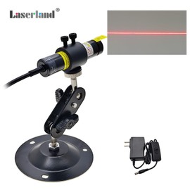 Red Light Line Module Projector Focusable Locator Generator for Fabric Wood Cloth Alignment 638nm Dia.16mm