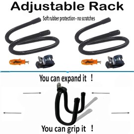 Pmsanzay Power Tool Organizer, 2 Pack Heavy Duty Drill Holder Wall Mount Hangers, Tool Holder and Storage Rack Utility Storage Shelves for Power Tools Garage Organization for Men Dad Gift