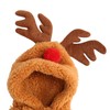 Reindeer Dog Hoodie Interesting Soft Warm Dogs Winter Pajamas for