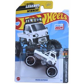 Mattel Hot Wheels Mazda Autozam, HW Dream Garage 3/5 [White] 1/250