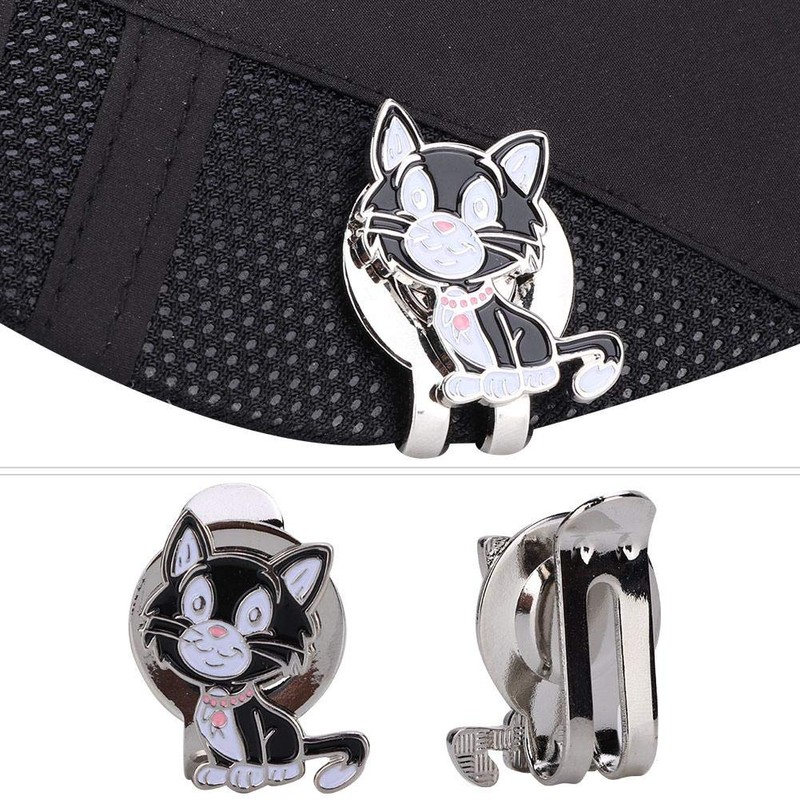 Golf Ball Marker, Golf Ball Marker Metal Hat Cap Clips,