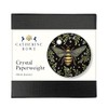 Catherine Rowe Honey Bee Crystal Dome Paperweight