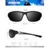 KALIYADI Polarized Sunglasses-Men Sports Sun-glasses: Mens Sunglasses Polarized UV Protection