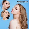 JeweBella 6/8 Pairs Threader Earrings Set for Women Girls Tassel