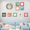 8x8（20x20cm Square Picture Frame Set of 6,Paperboard Photo Frames with