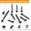 VGBUY #6 × 2 inch Drywall Screws, 130pcs Wood Screws,