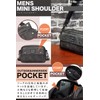 T.Y.ryanryan Men's Shoulder Bag, Cross-Body, Shoulder Strap, Ultra Compact Size,