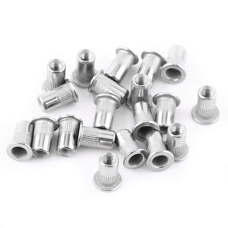 M3-M8 Flat Head Thread Rivet Nuts Stainless Steel Rivet Blind