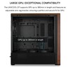 Lian Li LANCOOL 217 Genuine Walnut Wood Computer Case, Mid-Tower