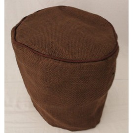 Cover made in Brown Burlap Compatible with Coffee Brewing System (K Supreme, Brown)