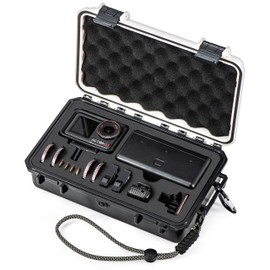 FLYDrone Waterproof Travel Hard Case for DJI Osmo Action 5 Pro/Action 4 Adventure Combo Camera Accessories