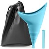 Portable Female Urinal for Outdoor Travel – Reusable Silicone Pee