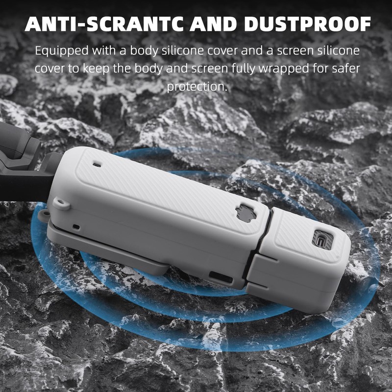 BRDRC - Funda de silicona para bolsillo 3, protector de