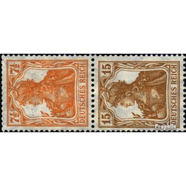 German Empire S7aa, with Numer 99a fine used/cancelled 1916 Germania (Stamps for collectors)