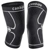 CAMBIVO 2 Pack Knee Brace, Knee Compression Sleeve Support for