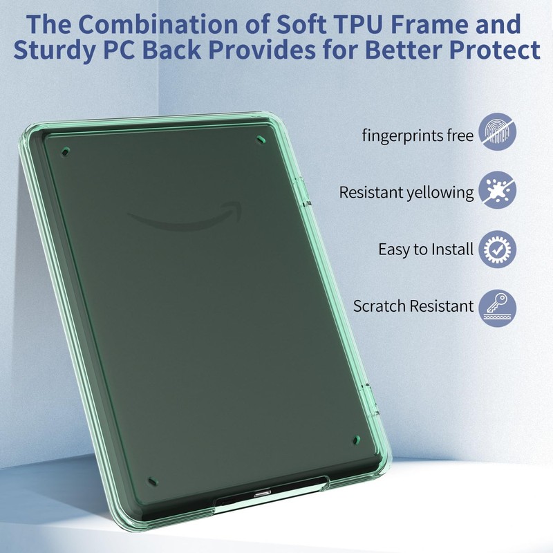 Sonlaryin Clear Ultra Slim Anti-Yellow Case, Not for Kobo Remarkable