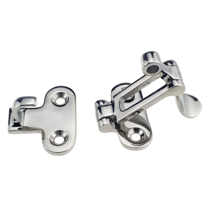 keehui Pair Marine Grade 316 Stainless Steel Anti-Rattle Lockable Hold