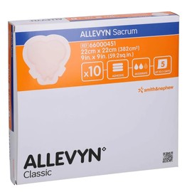 Fortschrittlicher Schaumverband, geeignet für sakrale Wunden mit Exsudat, 22 x 22 cm, 1 Stück