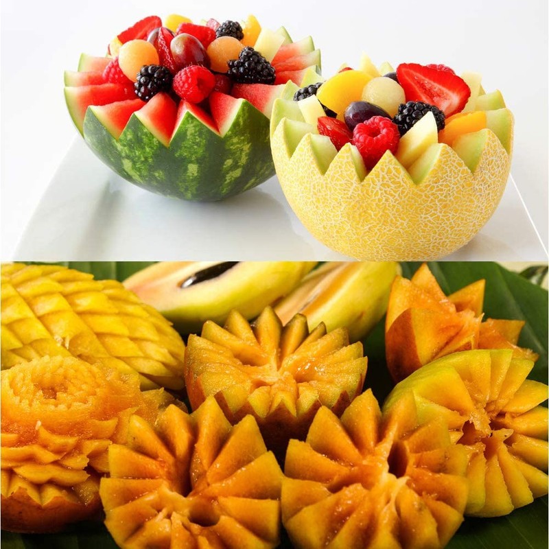 Fruit Tool Set, Melon Baller Scoop Set, for DIY Watermelon,