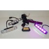 Auto Direct Save Purple and White Funeral DRL Strobe Kit