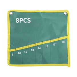 Wrench Storage Bag, Canvas Spanner Wrench Tool Storage Bag, Wrench Storage, Canvas Spanner Wrench, Tool Storage Bag, Durable Storage Bag, Wrench Wrap Roll, Pocket, Pocket Spanner Wrench Tool Roll Up