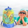 Beach Toy Bag, Mesh Beach Bag, Water Toy Backpack Bag,