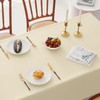Romanstile Rectangle Tablecloth - Waterproof and Wrinkle Resistant Washable Polyester