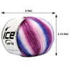 Ice Yarn Picasso (3 Pack) Light Shinny Yarn Knitting Yarn