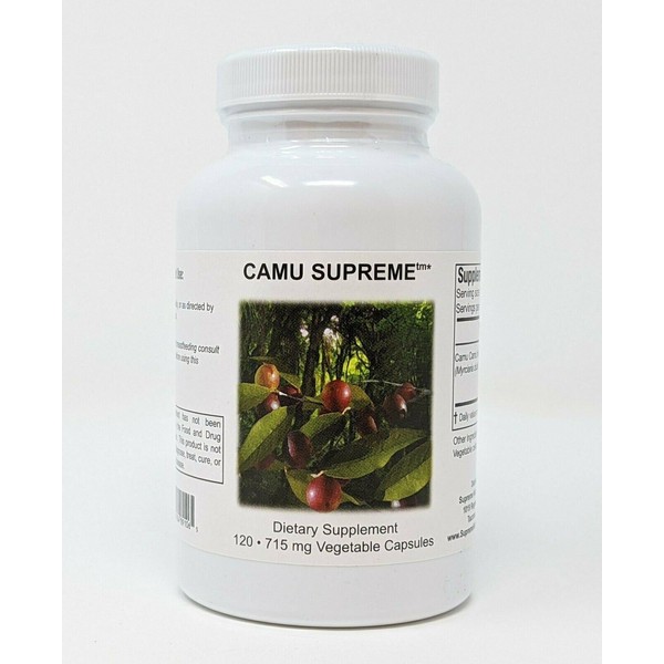 Camu Supreme 120 Capsules. Inflammation, Immune, Detox, Allergies