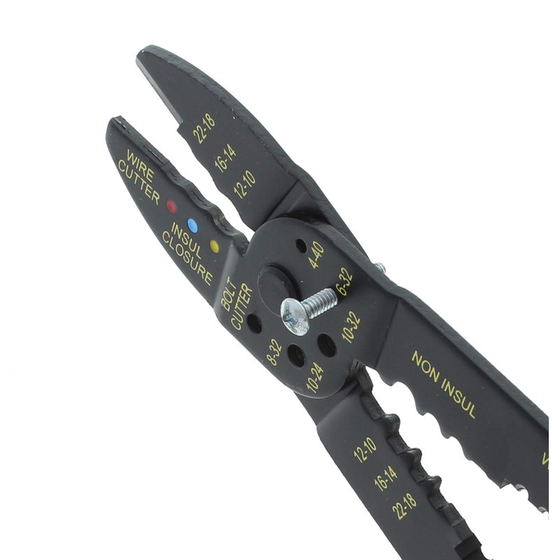 IDEAL Electrical 45-778 Multi-Crimp Strip Tool - High Leverage Pivot