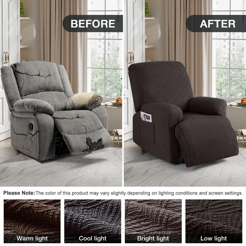 Timeles Recliner Covers Extra Wide Recliner Chair Covers Reclining Couch