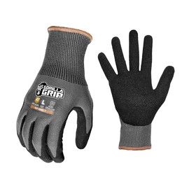 Gorilla Grip A7 Cut Resistant Work Gloves, Nitrile Coated -X-Large (27238-212B)