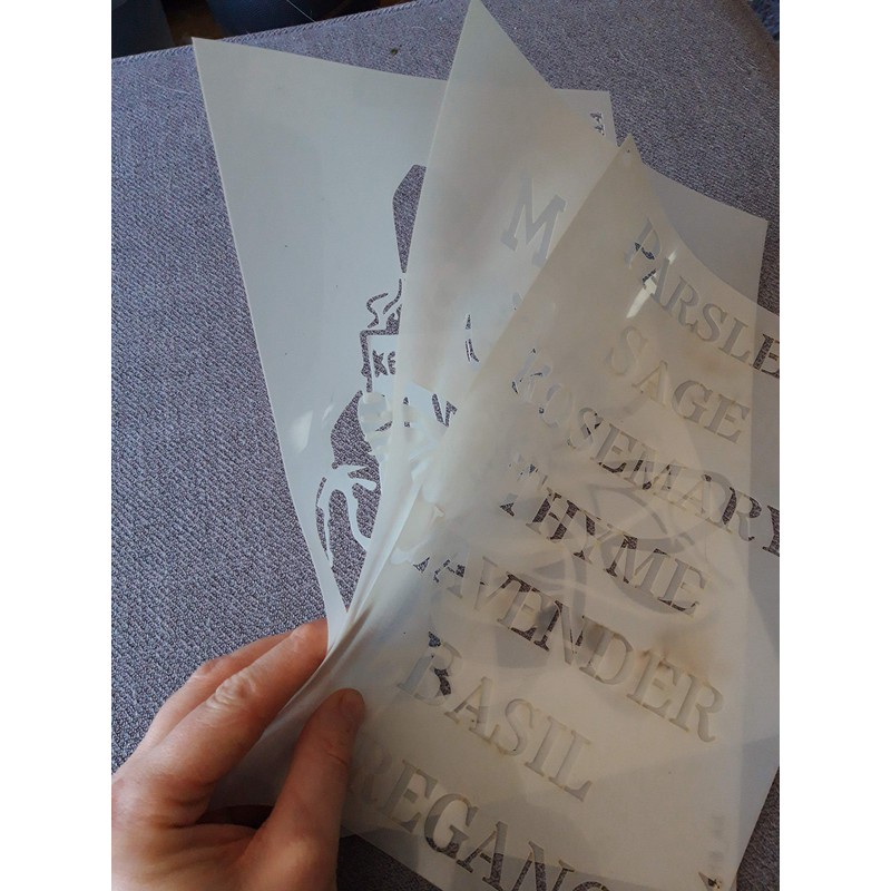 Welsh Dragon A4 190 Micron Mylar Stencil