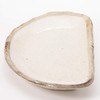 Mino Ware K51228 Shirokaratsu Half Moon Plate