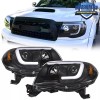 goodshepherd18 Projector Headlights For 2005-2011 Toyota Tacoma Left&Right Headlamps LED