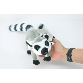 Collectible Wildlife Gifts Lemur with Baby Plush Animal, Soft, Stuffed Toy, Mother Gift, 15" RI61 B660