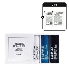 LABRUKET [Department Store] [La Bruket] Wellbeing Lip Balm Trio Kit (+2 Samples Included) / [백화점] [라부르켓]웰빙 립 밤 트리오 키트(+체험분 2종 증정)