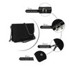 Gladdon Crossbody Bags for Women Soft Shoulder Handbag with Chain