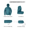 Bakery Men's Down Jacket Hooded Packable Down Puffer Jacket Lightweight