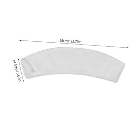 OHPHCALL Inflatable Neck and Lumbar Support Pillow Inner Lightweight Portable Travel Cushion for Office Home and Airplane Use Compact Design for Enhanced Comfort and Posture