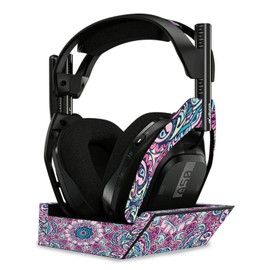 MightySkins Glossy Glitter Skin Compatible with Astro A50 Wireless Headphones + Base Station (Gen 4) - Tribal Mandala | Protective, Durable High-Gloss Glitter Finish | Easy to Apply | Made in The USA