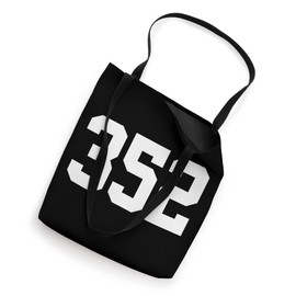 352 Area Code Gainesville Ocala Inverness Dunnello Florida Tote Bag